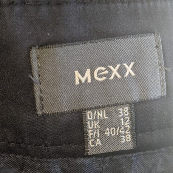 MEXX Black Pencil Skirt Size 38 (US 8) - - Picture 4 of 4